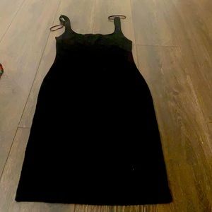 Long black dress